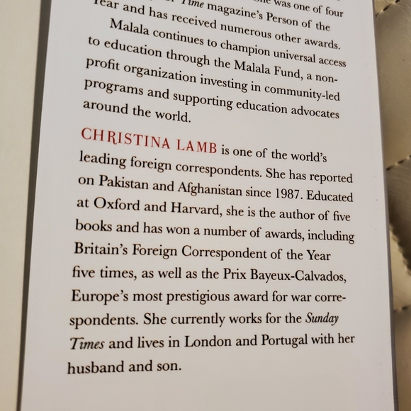 3/$10 – I Am Malala (Hardcover) by Malala Yousafzai – Used, Good Condition ✨📚 - Picture 9 of 16